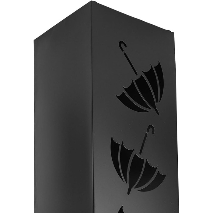 Metal Umbrella Stand - Multi-Purpose Umbrella Holder for Office, Hallway, and Home