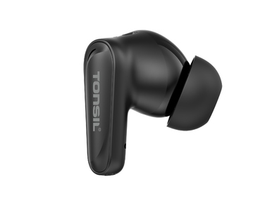 Бездротові вакуумні навушники TONSIL TW50BT Bluetooth, чорні