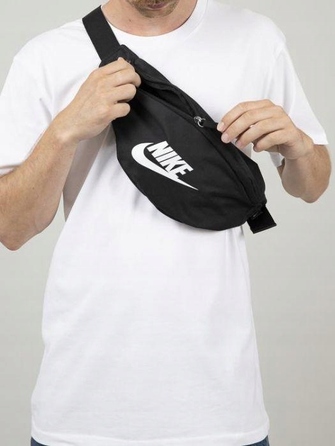 Поясна сумка Nike Heritage Hip Pack, чорна