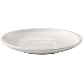 Villeroy & Boch Artesano Original Cafe au Lait Saucer, 17 cm, Premium Porcelain, White