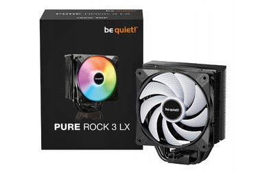 Кулер для процесора Be quiet! Pure Rock 3 LX ARGB BK040 з підсвіткою
