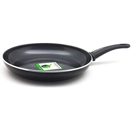 GreenChef Diamond Soft Grip Non-Stick Coating, 30cm, PFAS-free, Induction, Dishwasher Safe, Black 30cm (Frying Pan, 20cm Frying Pan)