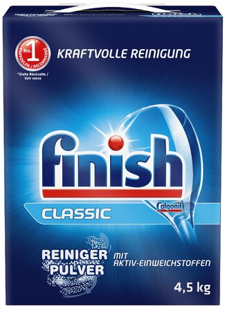 Порошок для посудомийних машин Finish Classic без фосфатів, 3 x 3 кг (загальна вага 9 кг)