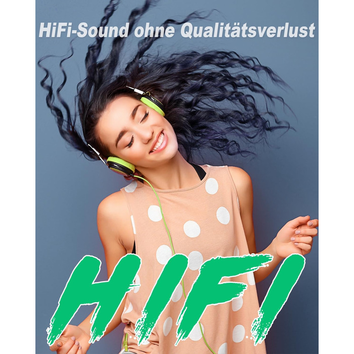 MP3-плеєр YOTON з Bluetooth 5.2, Hi-Fi звук, FM-радіо, диктофон, регулятор гучності, навушники, підтримка SD до 128 ГБ (Чорний)