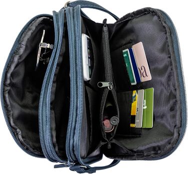 Сумка кросбоді жіноча MultiSac North South Mini Zip Around Indigo (Heirloom) - оригінальна якість