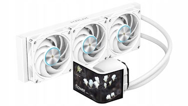 Рідинне охолодження процесора Krux HydroArc 360 White