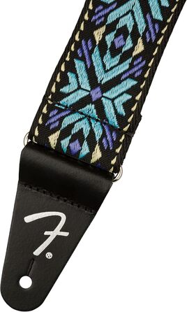 Гітарний ремінь Fender Pasadena Woven - BLUE SNOWFLAKE (один розмір)