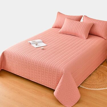 Cozy, warm quilted blanket, 230 x 250 cm, soft, woven throw blanket for bed, couch, and chair, comfortable blanket, perfect for home decor and winter warmth