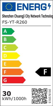 OKYUK Стеля-вентилятор з підсвічуванням, тихий, з пультом керування, регулювання кольору, E26/E27, 48 см, білий