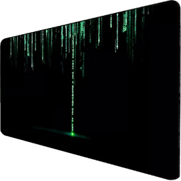 Килимок для миші Rotoo Gaming XXL 90x40 см, чорний, для геймінгу, антиковзаюча поверхня, покращує точність та швидкість