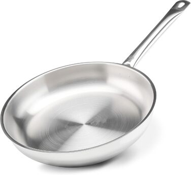Професійна сковорода ELO Profi Therm з нержавіючої сталі Gastro – високоякісна сковорода з капсульним дном, сумісна з індукцією, ергономічна ручка