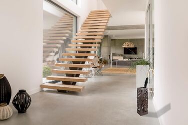 Металевий підставка для парасоль під сучасний дизайн для дому та офісу, квадратна, з 2 гачками та знімними піддонами для води, 15,5x15,5x49см, колір: іржаво-коричневий