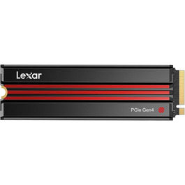 Lexar SSD M.2 PCIe Gen4 1TB - Внутрішній SSD NVMe з Heatsink для PS5, PC та інтенсивних задач (7000 MB/s чтение, 5000 MB/s запис)