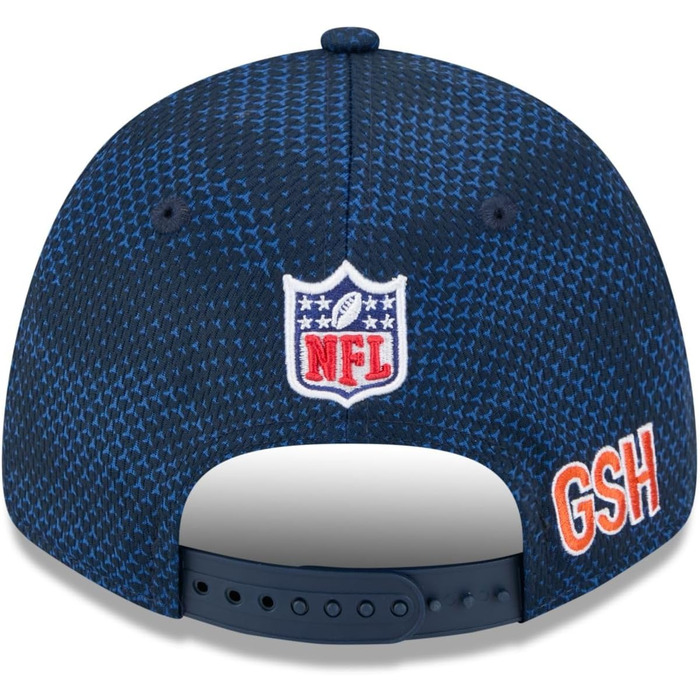 Кепка New Era NFL Sideline 2024 Chicago Bears, кепка-с냅бек, американський футбол, регульована, Marineblau