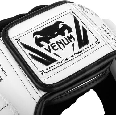 Захист голови Venum Elite білий/білий (білий/чорний)