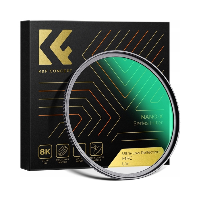Ультрафіолетовий фільтр UV 95mm Ultra Low Reflection MRC NANO-X 8k PRO Slim від K&F Concept