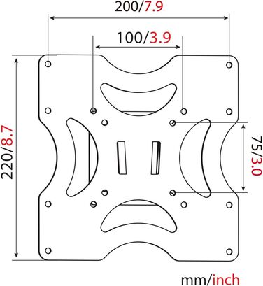 Настінне кріплення для телевізора DIGITUS до 42 дюймів, поворотне 180°, до 30 кг, чорне