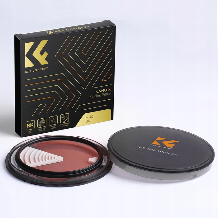 Ультрафіолетовий фільтр K&F Concept UV 8k MRC Nano X Slim 105мм