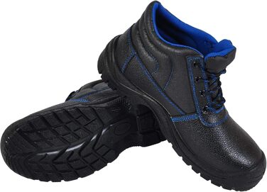 Чоловічі та жіночі робочі черевики LeonArbeitsschuhe, 48 EU, чорні