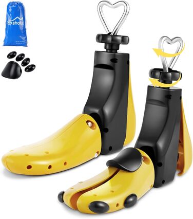 Exshoiu Boot Trees, Boot Shapers for Men and Women, Boot Stretcher, Boot Formers for Adjustable Width and Length, Adjustable Boot Shapers