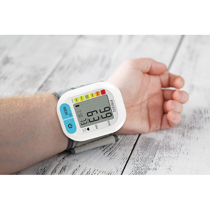 Тонометр House of Marley HoMedics Bluetooth з великим дисплеєм, 60 пам'яті та функцією попередження, вимірювання артеріального тиску та пульсу