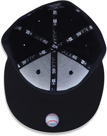 Кепка New Era MLB Basic LA Dodgers 59Fifty Fitted чорна/біла (60-61)