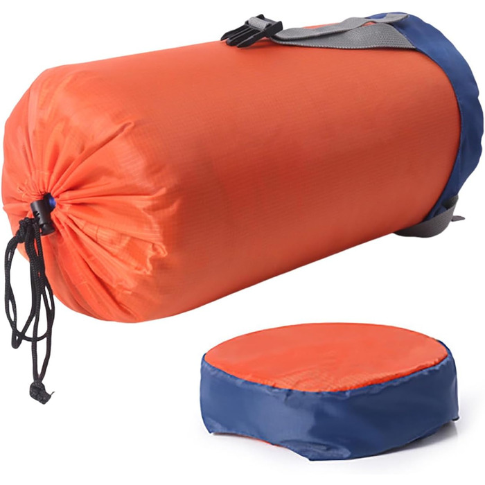Psdndeww Space-Saving Sleeping Bag Cover Made of Polyester Ripstop Fabric for Storage for Travel and Outdoor Activities