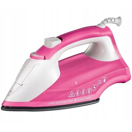 Праска Russell Hobbs Light & Easy Pro 26461-56, 2600 Вт, керамічна підошва, рожева