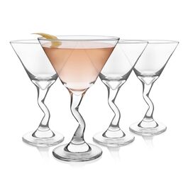 Бокали для Мартіні Libbey Z-Stem, 266 мл, прозорі, набір 4 шт.