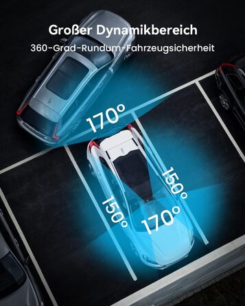 Автомобільний відеореєстратор IIWEY N5 4-канальний 360° 1080P (передній, задній, внутрішній, бічні камери) з нічним баченням, G-сенсором, режимом паркування, 5G Wi-Fi та SD-картою 128ГБ