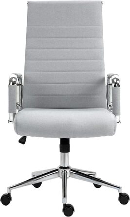 Офісне крісло SVITA Comfort: поворотне, для керівника, для офісу, сірий, тканина