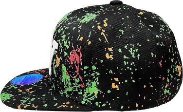 Кепка Snapback USA: стильна кепка-тракер для дорослих та підлітків, чорно-кольорова, універсальний розмір