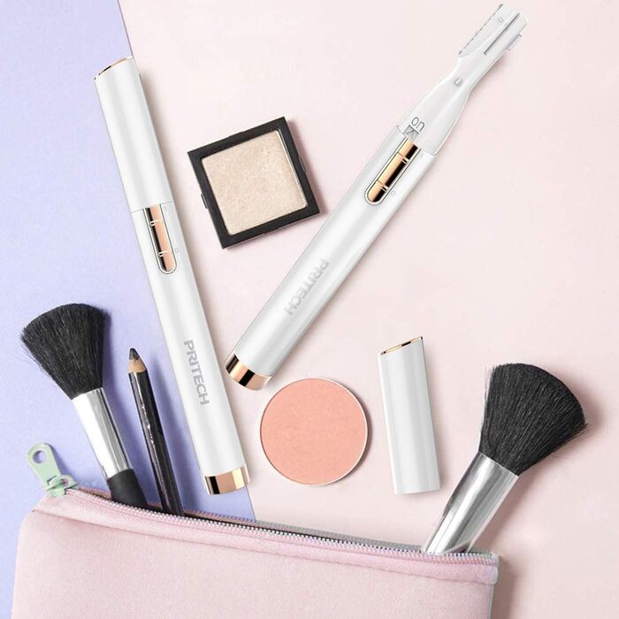 Електричний триммер для брів та обличчя для жінок Gold: прецизійна стрижка, безпечне гоління