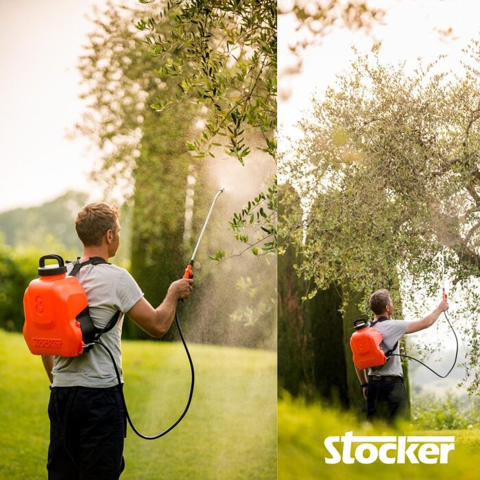 Електричний ранцевий обприскувач STOCKER 8 л Li-Ion акумулятор