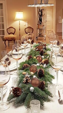 50 шт. прикраси на ялинку: сині ялинкові кулі, ударостійкі, для ялинки, декор, (мідно-бронзові)