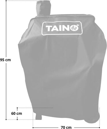 Чохол для гриля TAINO Hero, водонепроникний, поліестер