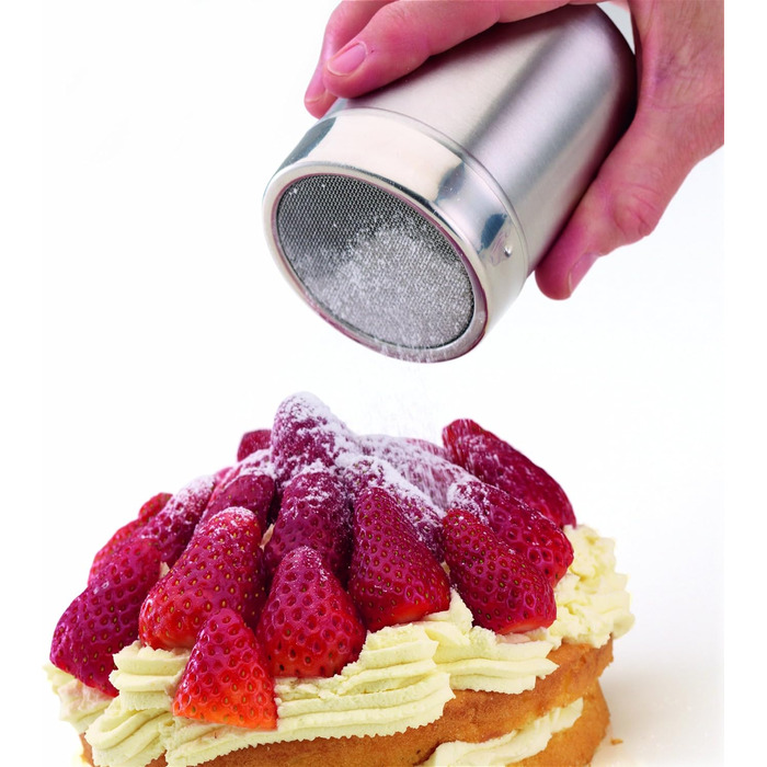 Сито для борошна та цукру з дрібною сіткою KitchenCraft, нержавіюча сталь