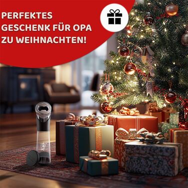 Відкривач вин Wortek: професійний відкривач вин та винних пробок, ідеальний подарунок для любителів вина (для найкращого дідуся)