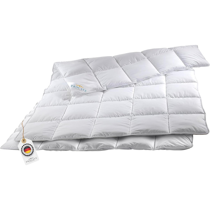 Ковдра PROCAVE Micro-Comfort 240x220 см всесезонна мікрофібра, стьобана, м'яка, для ліжка
