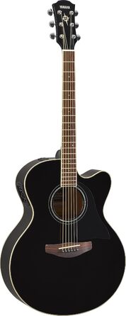 Електроакустична гітара Yamaha CPX600BL чорного кольору