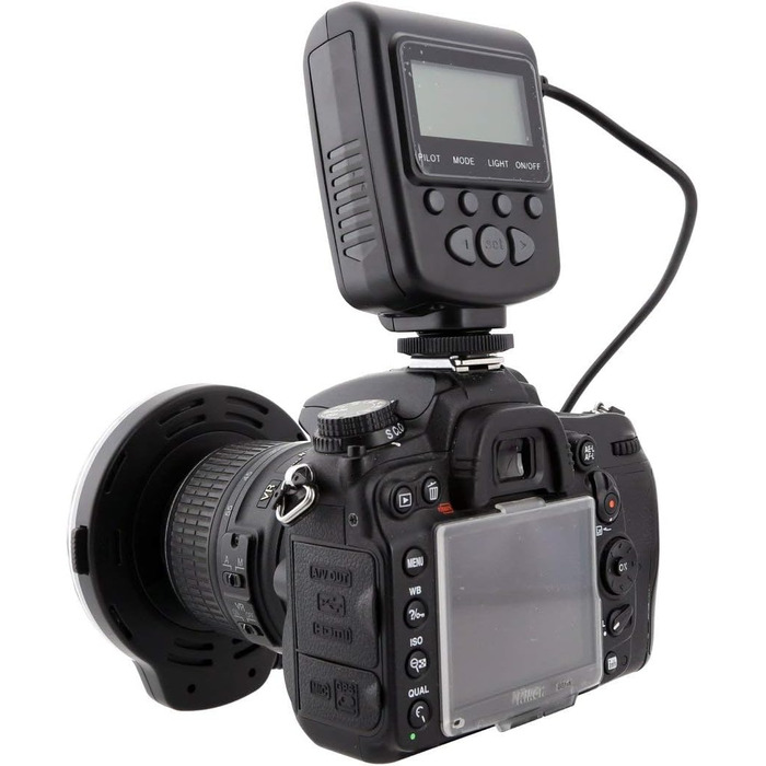 Кільцевий спалах Meike FC-110 для камер Canon, Nikon, Pentax, Olympus