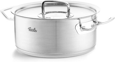 Каструля Fissler Original-Profi Collection 1,4 л, 20 см, нержавіюча сталь, з металевою кришкою, для індукції