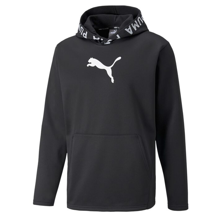 Чоловічий флісовий худі PUMA Train Pwrfleece з капюшоном, розмір XL, колір Puma Black
