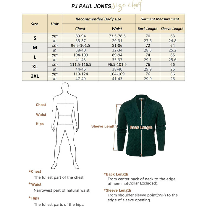Кардиган чоловічий PJ PAUL JONES з коміром-шарфом, великий в'язання, чорний