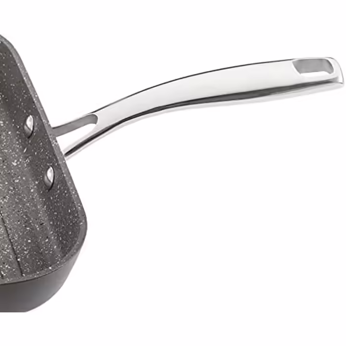 Stellar Rocktanium SP56 - Grill Pan with robust QuanTanium non-stick coating - dishwasher & oven-safe - induction-compatible - 10-year non-stick warranty - 26 cm