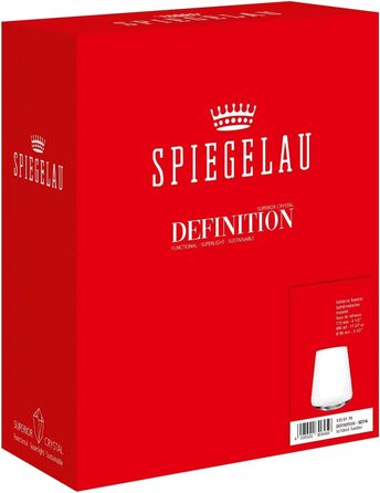 Набір склянок Spiegelau Definition 490 мл, 4 шт, кришталеве скло, для напоїв