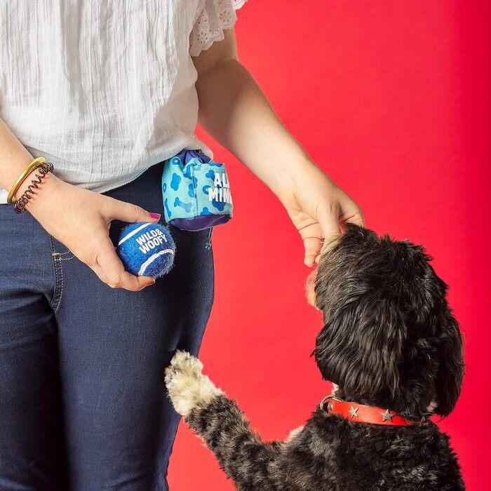 Сумка Wild & Woofy для апортіровки та ласощів з м'ячем