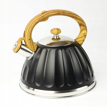 Класичний сталевий чайник Karl Hausmann, 3 л, чорний