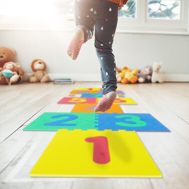 Relaxdays Heaven and Hell Puzzle Mat