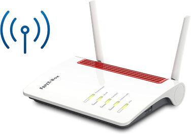 Роутер FRITZ!Box 6850 LTE з USB 3.0: Wi-Fi AC, 150 Мбіт/с, 4x LAN, 5/2.4 ГГц